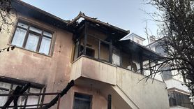 Karabük'te Müstakil Evde Yangın Çıktı