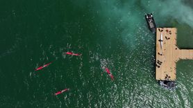 Kayseri'de İlk Lisanslı Kano Sporcuları Yamula Barajı'nda Antrenman Yapıyor