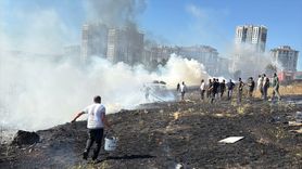 Kocaeli'de Otluk Alanda Yangın Kontrol Altına Alındı