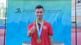 Muhammed Eren Uysal'dan Altın Madalya