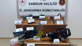 Samsun'da İzinsiz Kazı Yapan Üç Şüpheli Suçüstü Yakalandı