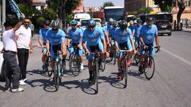Şehit Ömer Halisdemir Bisiklet Turu Afyonkarahisar'a Ulaştı
