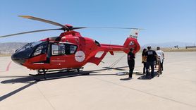 Şırnak'tan Şanlıurfa'ya Ambulans Helikopterle Sağlık Sevki