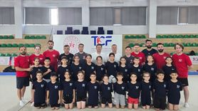 Suat Çelen, Trampolin Cimnastik Gelişim Kampı'nı İnceledi