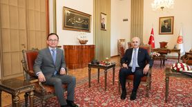 TBMM Başkanı Kurtulmuş, Çin Büyükelçisini Kabul Etti