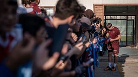 Trabzonspor Futbolcuları Erzurum'da Taraftarlarıyla Buluştu