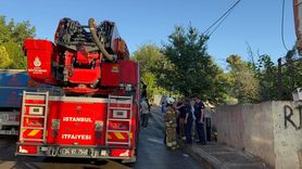 Ümraniye'de Çocuk Yangın Çıkardı