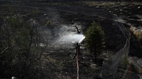 Yenimahalle'de Ekili Arazide Yangın Kontrol Altına Alındı