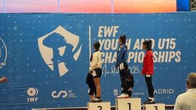 Yıldızlar ve 15 Yaş Altı Avrupa Halter Şampiyonası'nda Türkiye Fırtınası