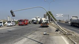 Adana'da Tanker Kazası: İki Yaralı