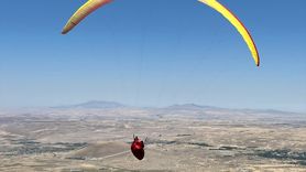 Aksaray'da Yamaç Paraşütü Dünya Kupası Heyecanı Sürüyor