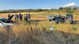 Amasya'da Trafik Kazası: 5 Yaralı