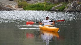 Artabel Gölleri'nde Kano Keyfi