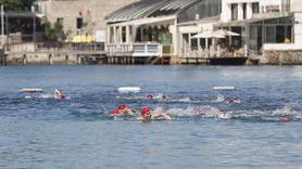 Bodrum'da Sağlıklı Yaşam İçin Yüzme Etkinliği Düzenlendi