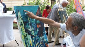 Bosna Hersekli Ressamlar Doğanın ve Tarihin Renklerini Tuvallerinde Yakaladı