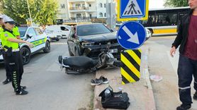 Bursa'da Cip ile Motosiklet Kazası: İki Yaralı