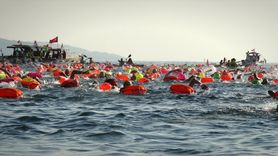 Çanakkale Boğazı Yüzme Yarışı'nda Rekor Katılım