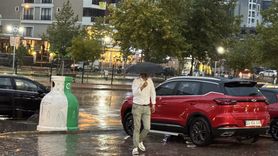 Edirne'de Kısa Süreli Sağanak Yağış