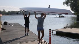 Gençler Türkiye Kürek Şampiyonası Meriç Nehri'nde