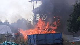 Isparta'da Depo Yangını Kontrol Altına Alındı