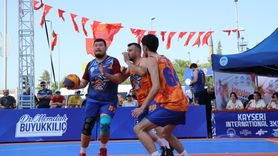 Kayseri'de Lite Quest 3x3 Basketbol Turnuvası Devam Ediyor