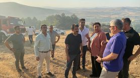 Kırşehir'de Merada Yangın Alarmı