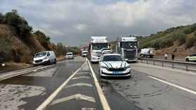 Kocaeli'de Tanker Kazası Ulaşımı Aksattı