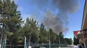 Kütahya Hava Er Eğitim Tugayı'ndaki Yangın Kontrol Altına Alındı