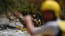 Melen Çayı'nda Rafting Heyecanı