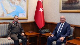 Milli Savunma Bakanı Güler, Org. Bayraktaroğlu'nu Kabul Etti