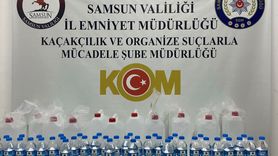 Samsun'da Kaçak İçki Operasyonu: 1 Gözaltı