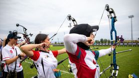 Samsun'da Okçuluk Türkiye Kupası'nın 3. Ayağı Tamamlandı