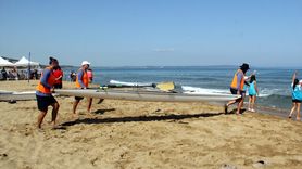 Sinop'ta Deniz Küreği Türkiye Şampiyonası Başladı