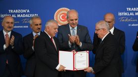 Trabzon'a İstiklal Madalyası Takdim Töreni