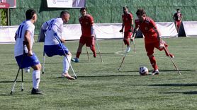 Türkiye Ampute Futbol Takımı, İtalya'yı 5-0 Mağlup Etti
