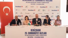 25. Cumhuriyet Kızları Uluslararası Tenis Turnuvası Basın Toplantısı Gerçekleşti