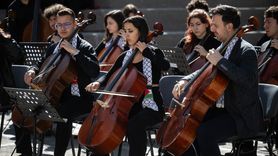 Ankara Müzik ve Güzel Sanatlar Üniversitesi'nde 'İlk Ders Gazze' Etkinliği