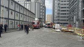 Bahçelievler'de Asılı Kalan İnşaat Asansöründeki İşçiler Kurtarıldı