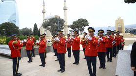 Bakü'de Türkiye Cumhuriyeti'nin 102. Yıl Dönümü Töreni