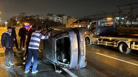 Bayrampaşa'da Zincirleme Kaza: Otoyolda Trafik Yoğunluğu