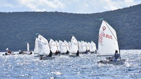 Bodrum'da 13. Uluslararası Optimist Yarışları Start Aldı