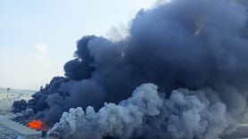 Dakka'daki Havalimanında Yangın: Uçuşlar Durduruldu