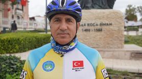 Edirne'de 16. Cumhuriyet Kupası Bisiklet Yol Yarışı Heyecanı