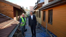 Edirne'deki Dar Çarşı Restorasyonu Devam Ediyor