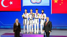 Elif Sude Akgül Dünya Tekvando Şampiyonası'nda Gümüş Madalya Kazandı