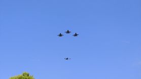 Fethiye'de F-16'ların Etkileyici Gösteri Uçuşu