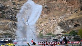 Gaziantep'te 6. Uluslararası Rumkale Su Sporları Festivali