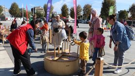 Geleneksel Oyunlar Tırı Sakarya'da Yoğun İlgi Gördü