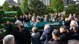 İlker Alkun'un Babası İbrahim Alkun Son Yolculuğuna Uğurlandı