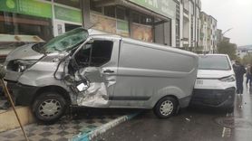 Kocaeli'de Freni Boşalan Tanker 8 Araca Çarptı